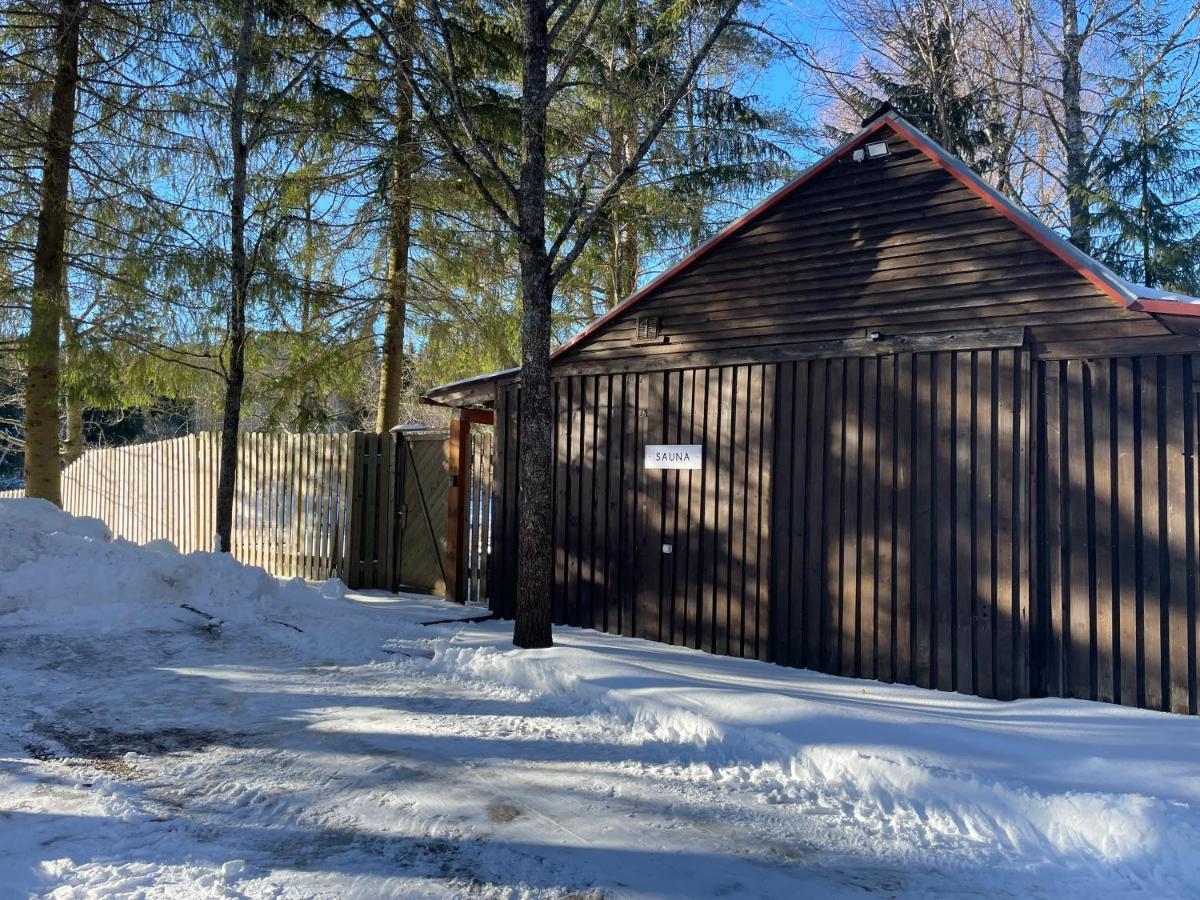 Holiday House With Sauna Cēsis Exteriör bild
